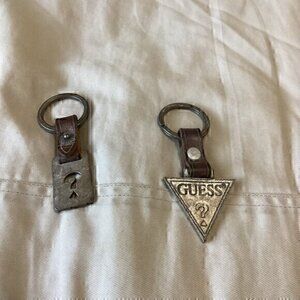 Vintage Guess keychains